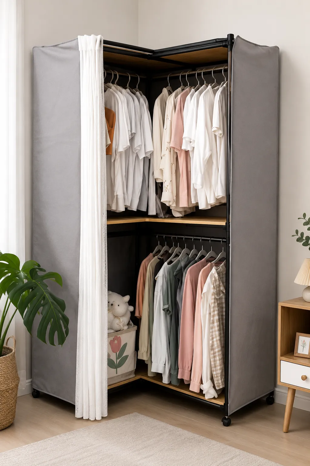Minimalist Wardrobe Organizer